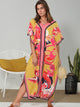 Vestido Estampado Kaftan Sol