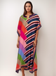 Vestido Estampado Kaftan Dois em Um