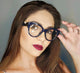 Armação de Óculos Gatinho Alícia