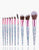 Kit 10 Pincéis para Maquiagem de Olhos, Sombrancelhas e Blush - www.tpmdeofertas.com.br