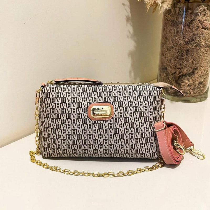 Bolsa VH Tiracolo Alça Rosa