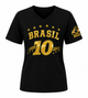 Camiseta Preta Brasil 10 - COPA 2026