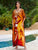 Vestido Estampado Kaftan Expressões Duo Kaftan Expressões Baiana