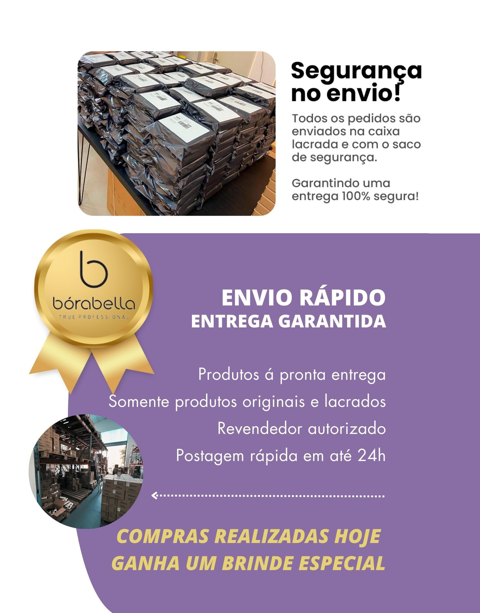Cauter Gloss Espelhamento e Blindagem Capilar Borabella 500ml