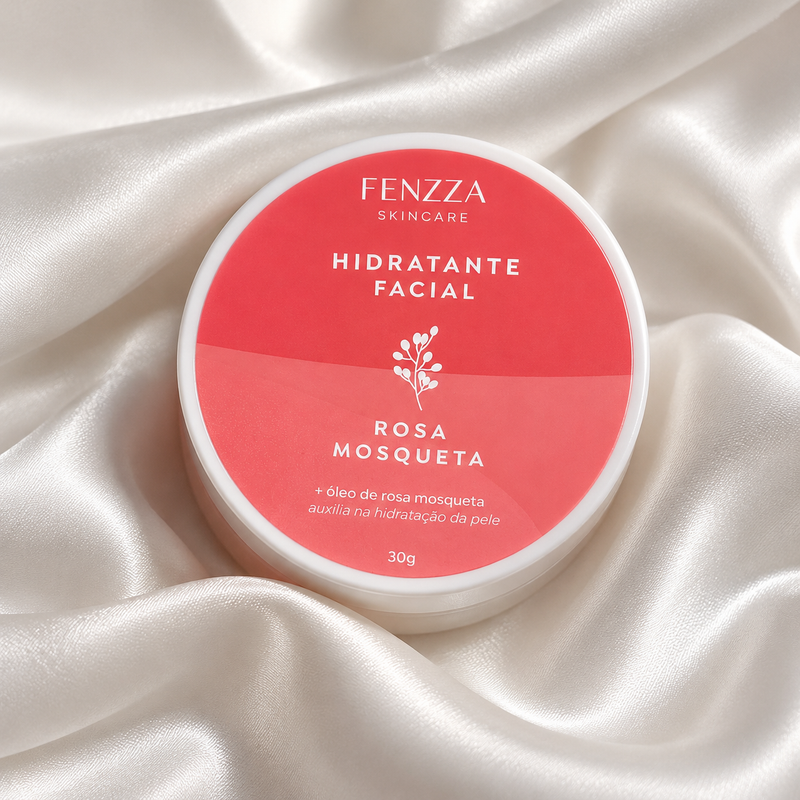 Hidratante Facial Rosa Mosqueta 30g – Pele Macia e Radiante