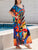 Vestido Estampado Kaftan Expressões Duo