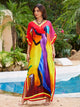 Vestido Estampado Kaftan Expressões Duo Kaftan Expressões Moça