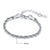 Pulseira Trançada de Aço Inoxidável