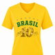 Camiseta Amarela Brasil 10 - COPA 2026