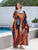 Vestido Estampado Kaftan Expressões Duo Kaftan Expressões Casal