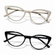 KIT Óculos Armação de Grau Off White e Preta