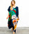 Vestido Estampado Kaftan Expressões Duo Kaftan amina