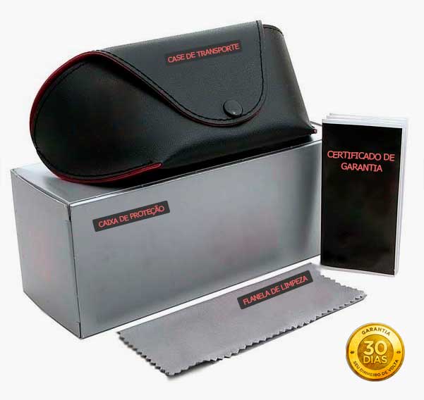 Óculos de Sol Feminino Aviador Preto