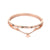 Pulseira Numeral Romano Coração