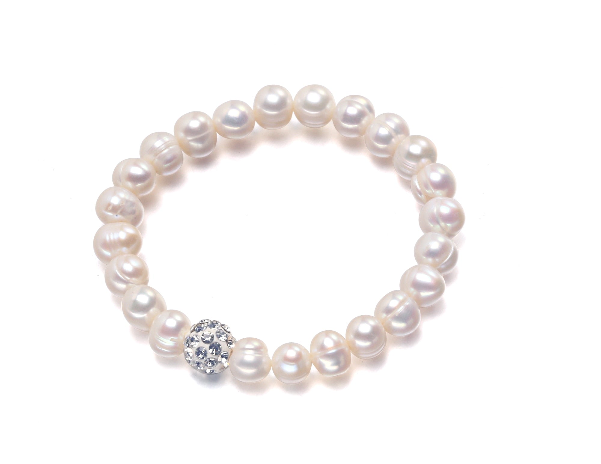 Pulseira De Pérola De Àgua Doce