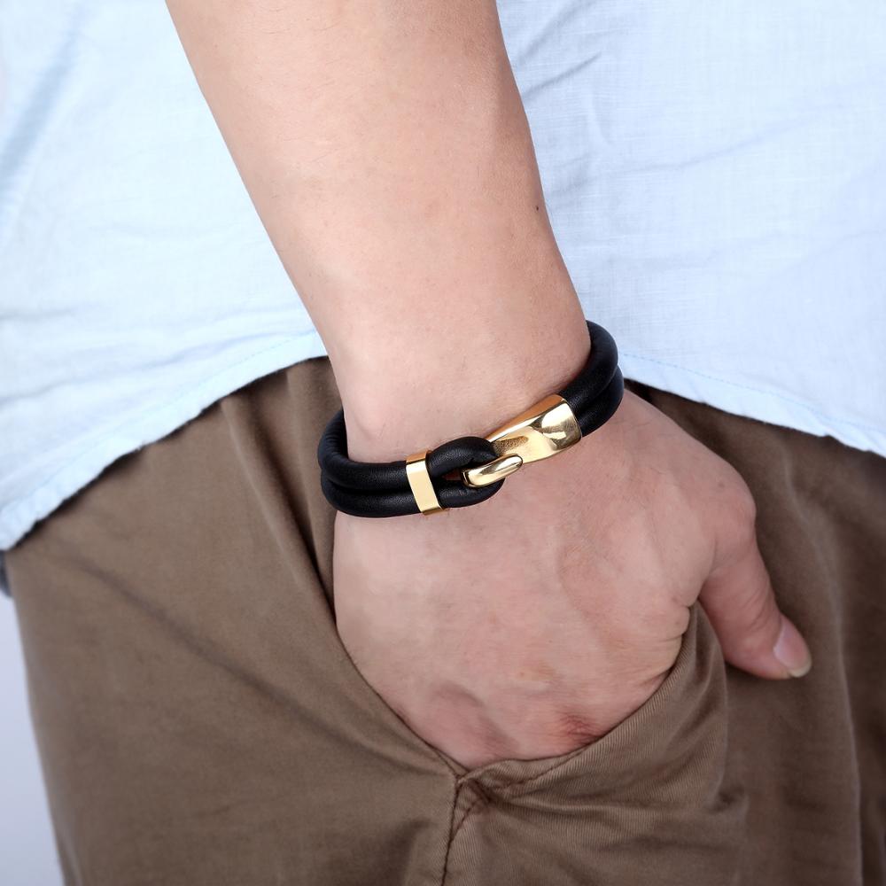 Pulseira Folheada A ouro 14K Multicamadas Para Homens E Mulheres