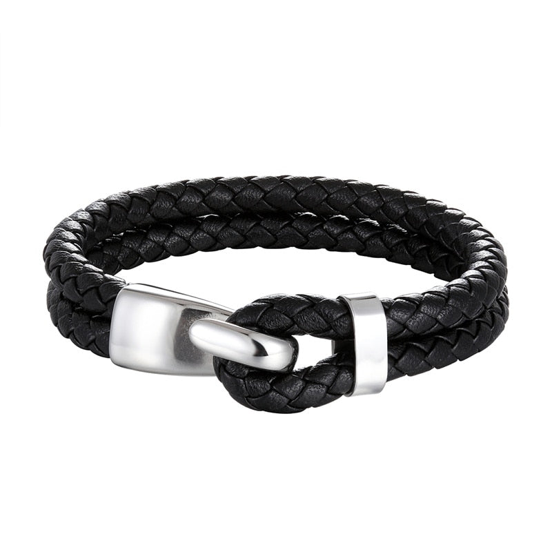 Pulseira Folheada A ouro 14K Multicamadas Para Homens E Mulheres