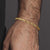 Pulseira Trançada de Aço Inoxidável
