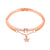 Pulseira  Aço Inoxidável  Com Pingente de Coração