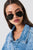 Óculos de Sol Feminino Aviador Ouro 3026