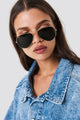 Óculos de Sol Feminino Aviador Ouro 3026