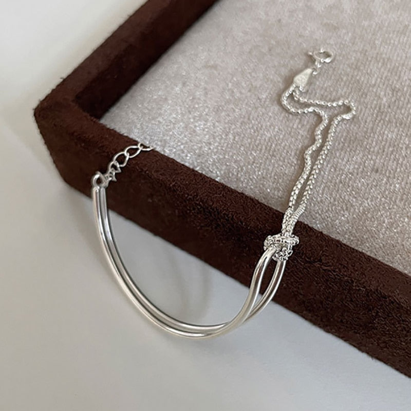 Pulseira Minimalista Selo Corrente
