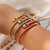 Pulseira Com Cristais Cravejado