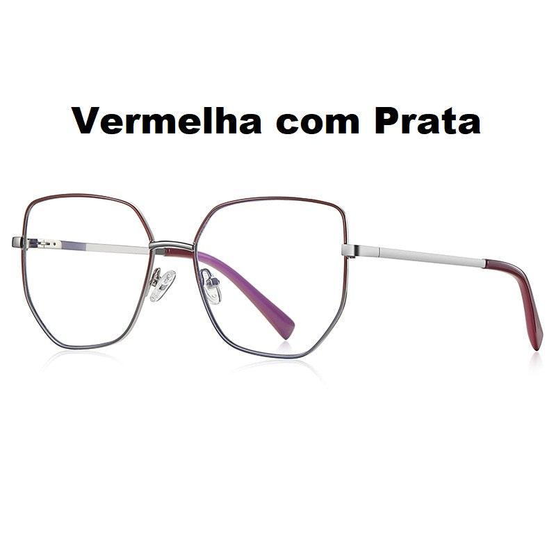 Armação de Óculos Quadrada Hazel