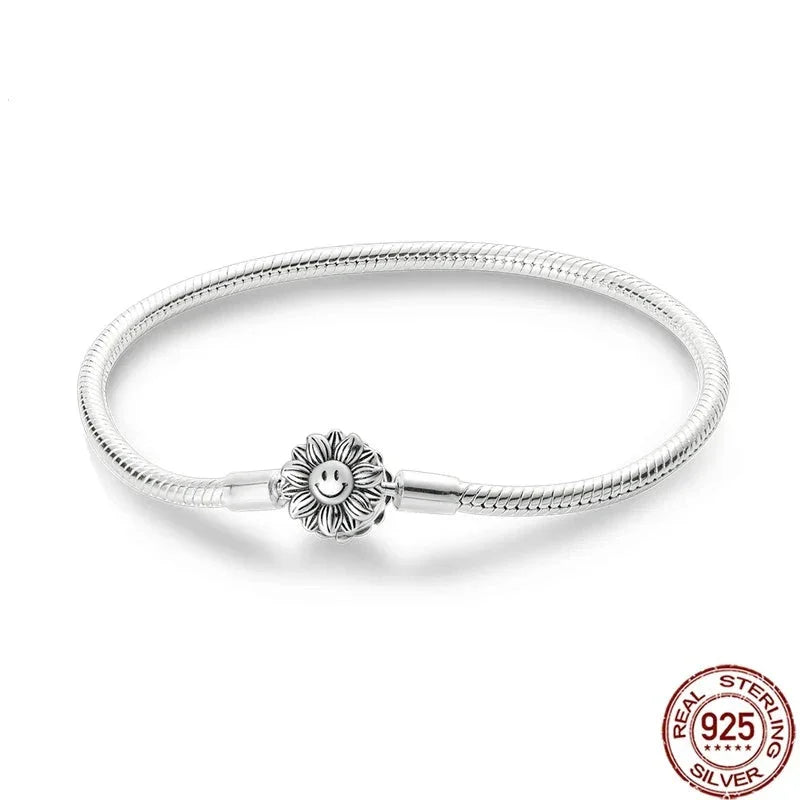 Bracelete de Prata 925 Berloque