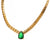 Conjunto de Colar e Pulseira Trançada