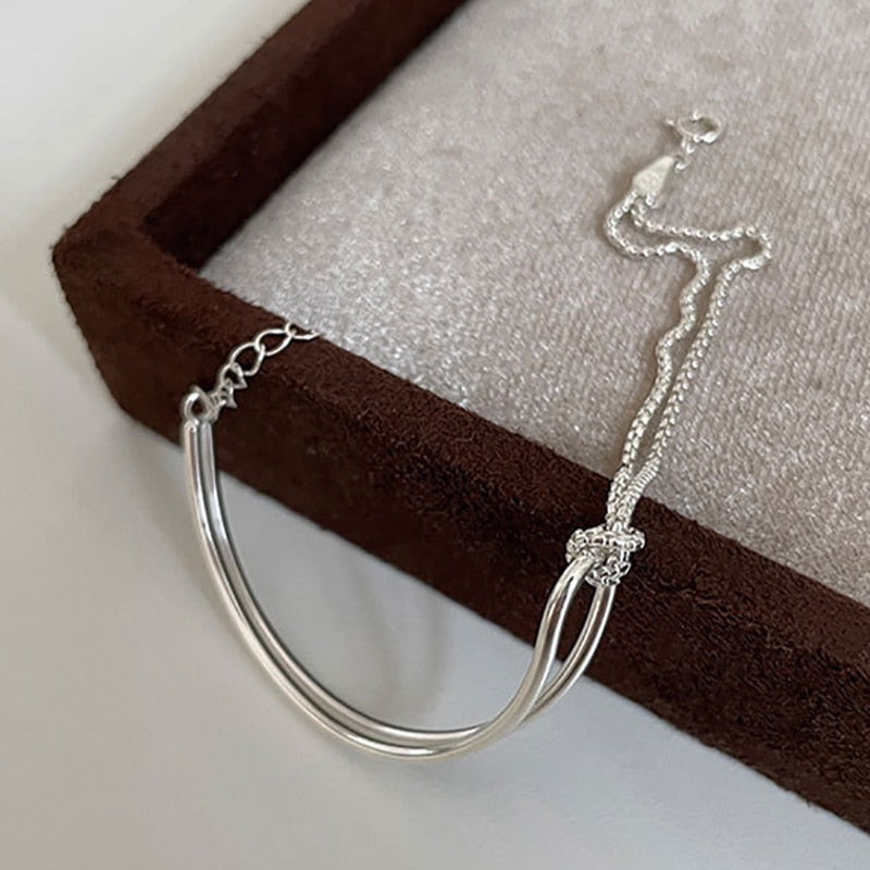 Pulseira Minimalista Selo Corrente