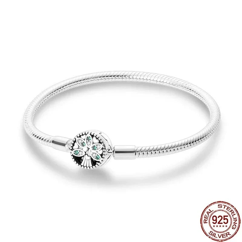 Bracelete de Prata 925 Berloque