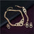 Conjunto Colar, Pulseira, Anel e Brincos Elos