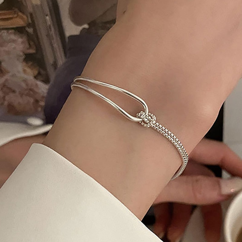 Pulseira Minimalista Selo Corrente
