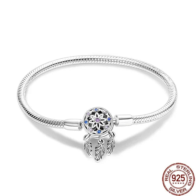 Bracelete de Prata 925 Berloque