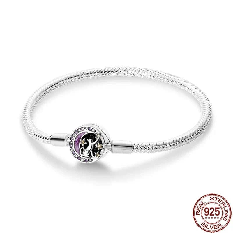 Bracelete de Prata 925 Berloque