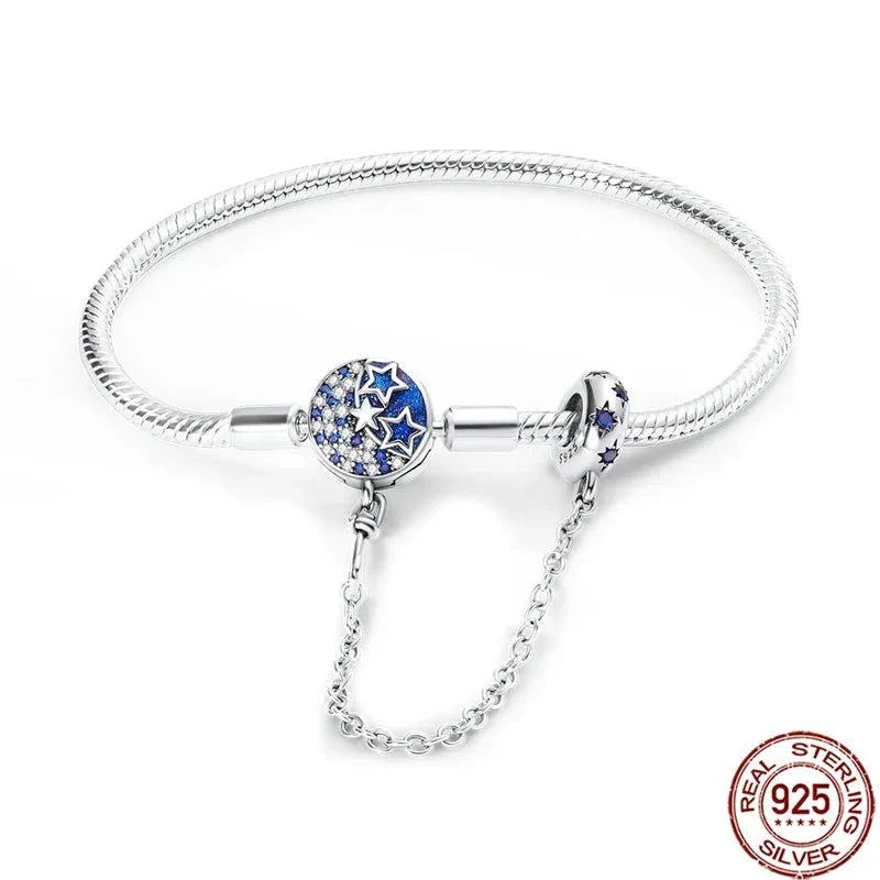 Bracelete de Prata 925 Berloque