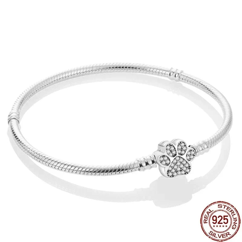 Bracelete de Prata 925 Berloque
