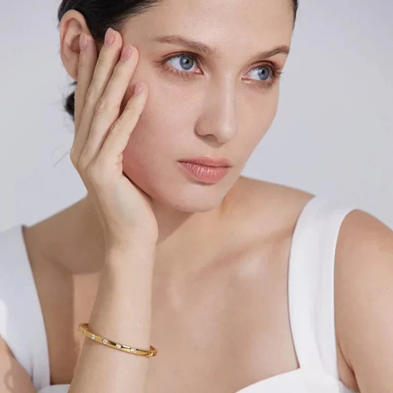 Bracelete com Pedras de Zircônia