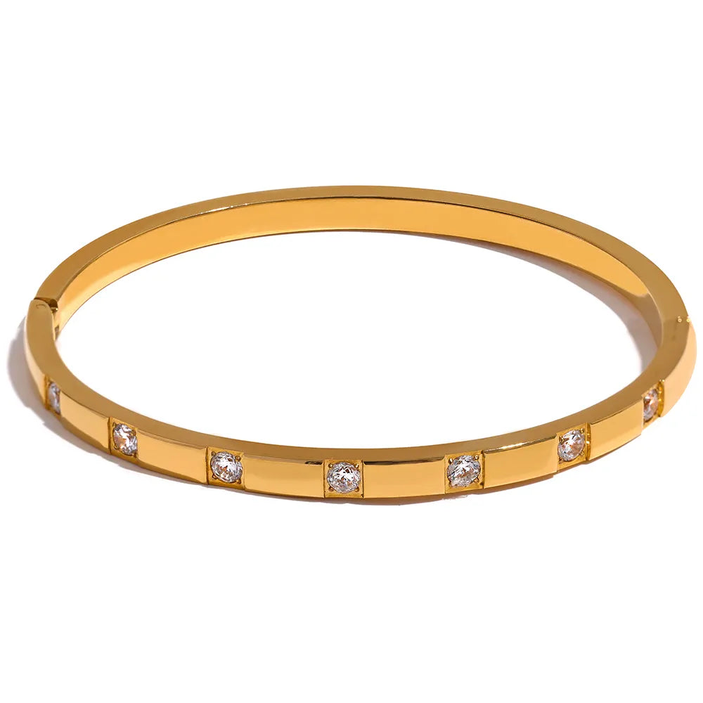 Bracelete com Pedras de Zircônia