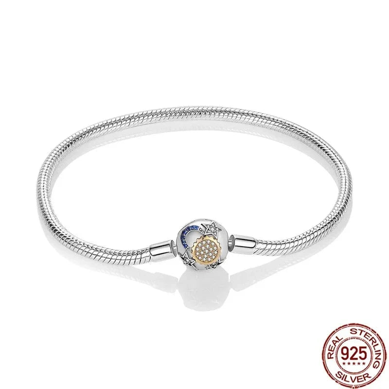 Bracelete de Prata 925 Berloque
