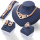 Conjunto Colar, Pulseira, Anel e Brincos Elos
