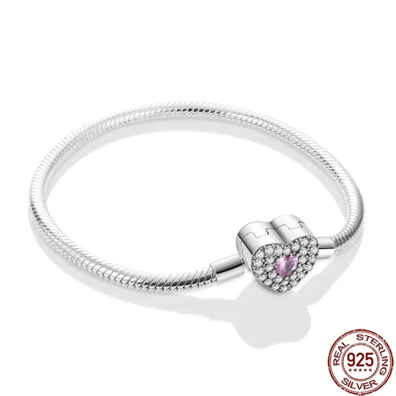 Bracelete de Prata 925 Berloque