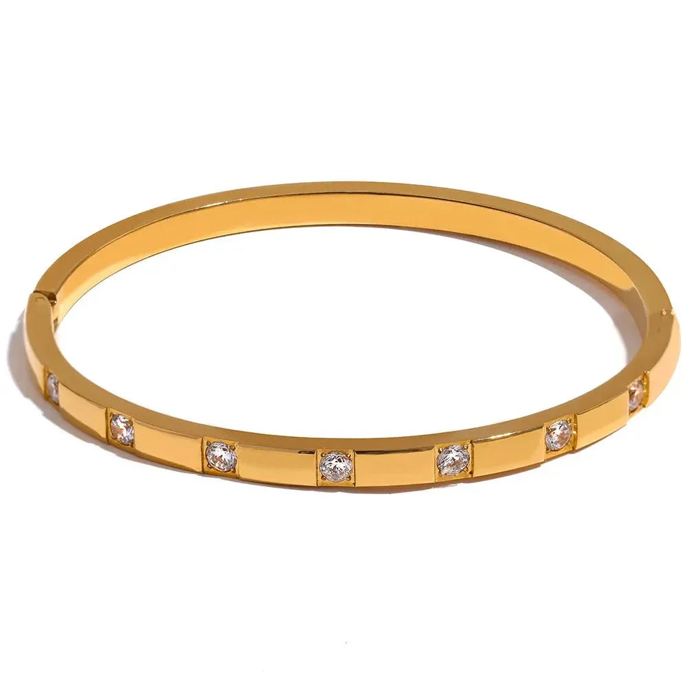 Bracelete com Pedras de Zircônia