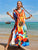 Vestido Estampado Kaftan Expressões Duo Kaftan Britto