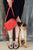 Bolsa Feminina Soho Vermelha Couro Ecológico