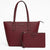 Bolsa Arezzo Kit  Classic com Nécessaire Bordo Vinho