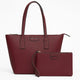 Bolsa Arezzo Kit  Classic com Nécessaire Bordo Vinho