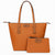 Bolsa Arezzo Kit  Classic com Nécessaire Caramelo