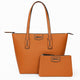 Bolsa Arezzo Kit  Classic com Nécessaire Caramelo